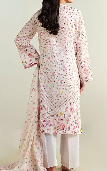 Kayseria White/Pink Lawn Suit | Pakistani Lawn Dress in USA- Image 2