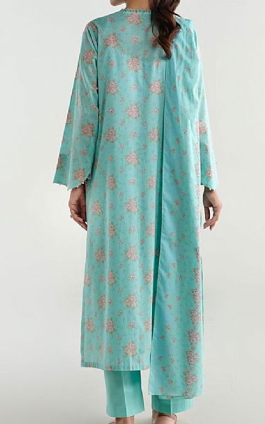 Kayseria Turquoise Lawn Suit | Pakistani Lawn Dress in USA- Image 2