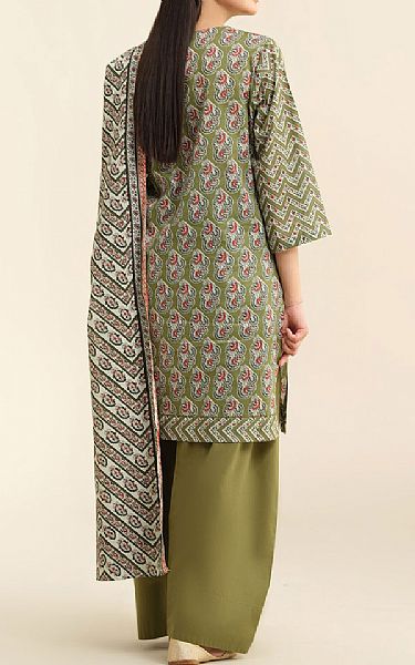 Kayseria Olive Green Lawn Suit | Pakistani Lawn Dress in USA- Image 2