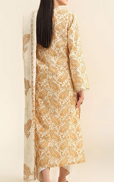 Kayseria Beige Lawn Suit | Pakistani Lawn Dress in USA- Image 2