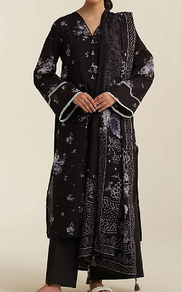 Kayseria Black Lawn Suit | Pakistani Lawn Dress in USA- Image 1
