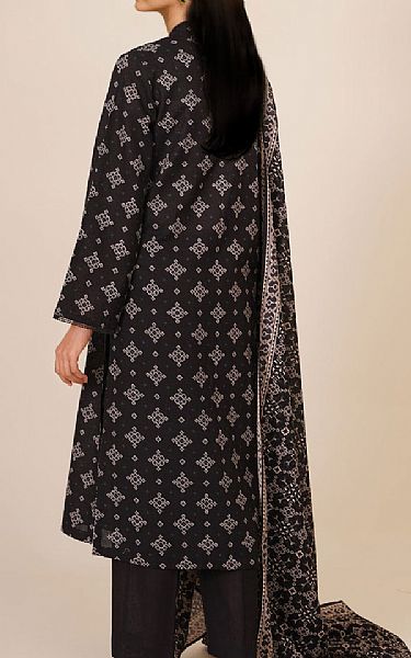 Kayseria Black Khaddar Suit | Pakistani Winter Dresses in USA- Image 2