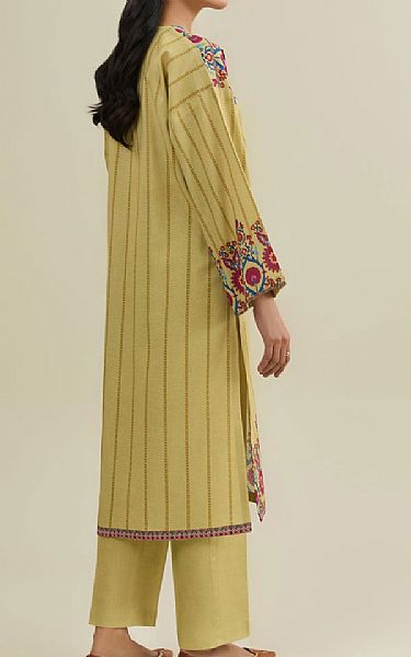 Kayseria Beige Khaddar Suit (2 Pcs) | Pakistani Winter Dresses in USA- Image 2
