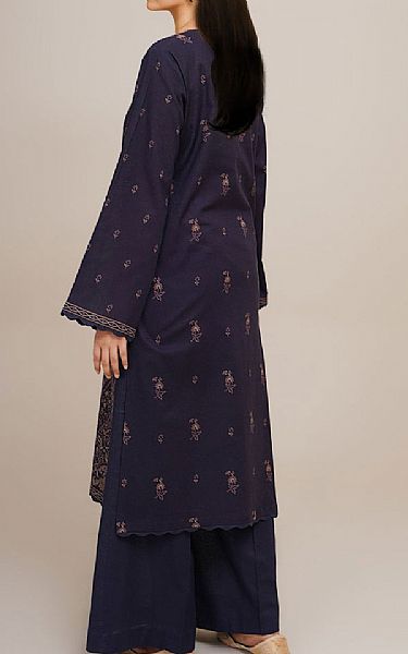 Kayseria Purple Khaddar Suit (2 Pcs) | Pakistani Winter Dresses in USA- Image 2