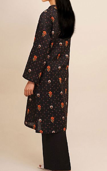 Kayseria Black Khaddar Suit (2 Pcs) | Pakistani Winter Dresses in USA- Image 2