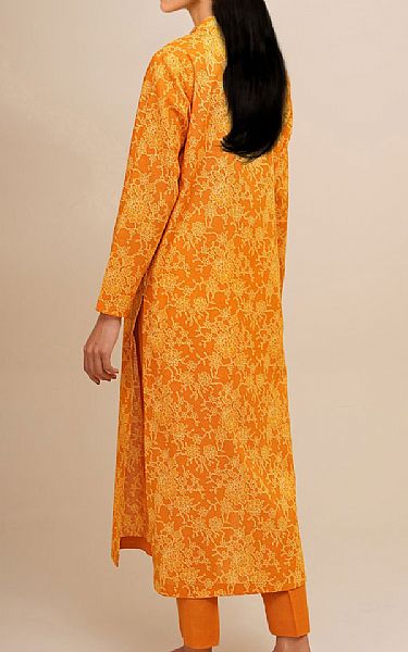 Kayseria Mustard Khaddar Suit (2 Pcs) | Pakistani Winter Dresses in USA- Image 2