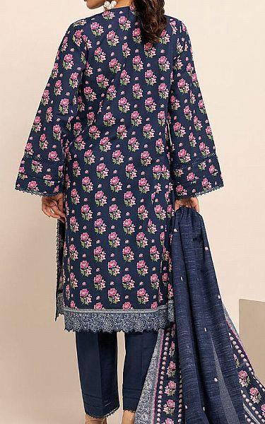 Khaadi Blue Khaddar Suit | Pakistani Winter Dresses- Image 2