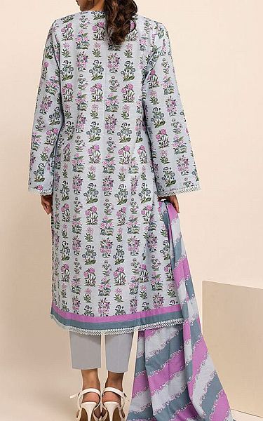 Khaadi Pastel Grey Khaddar Suit | Pakistani Winter Dresses- Image 2