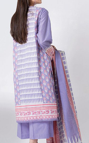 Khaadi Lavender Lawn Suit | Pakistani Dresses in USA- Image 2