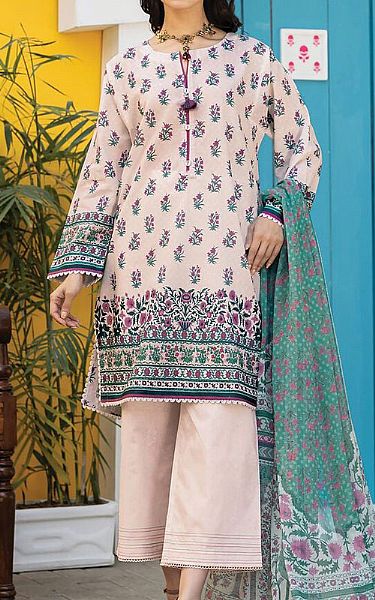 Khaadi Ivory Lawn Suit | Pakistani Lawn Suits- Image 1