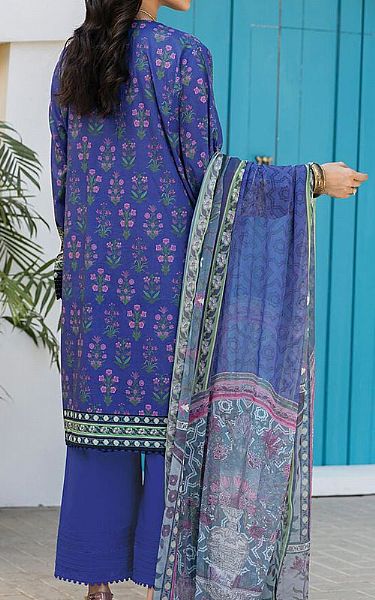 Khaadi Blue Lawn Suit | Pakistani Lawn Suits- Image 2