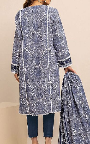 Khaadi Cadet Blue Khaddar Suit | Pakistani Winter Dresses- Image 2
