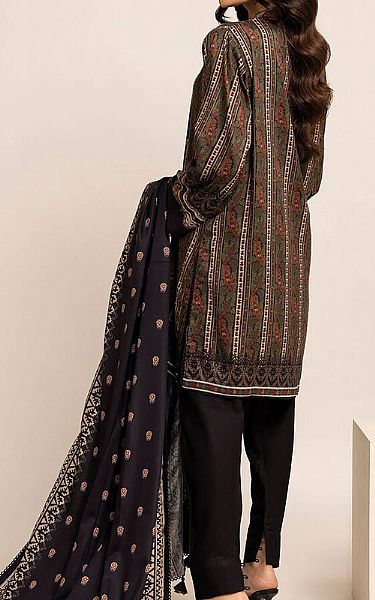Khaadi Black Marina Suit | Pakistani Winter Dresses- Image 2