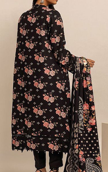 Khaadi Black Viscose Suit | Pakistani Winter Dresses- Image 2