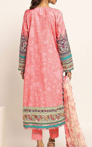 Khaadi Tea Pink Cotton Satin Suit | Pakistani Winter Dresses- Image 2