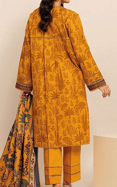Khaadi Mustard Khaddar Suit | Pakistani Winter Dresses- Image 2