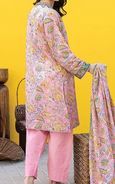 Khaadi Pink Lawn Suit | Pakistani Lawn Suits- Image 2