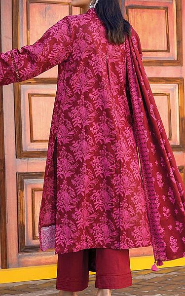 Khaadi Scarlet Lawn Suit | Pakistani Lawn Suits- Image 2
