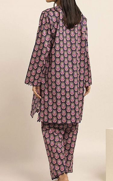 Khaadi Purple Cambric Suit (2 Pcs) | Pakistani Winter Dresses- Image 2