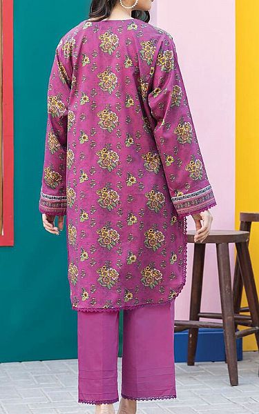 Khaadi Deep Pink Lawn Suit (2 Pcs) | Pakistani Lawn Suits- Image 2