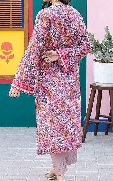 Khaadi Baby Pink Cambric Suit (2 Pcs) | Pakistani Lawn Suits- Image 2