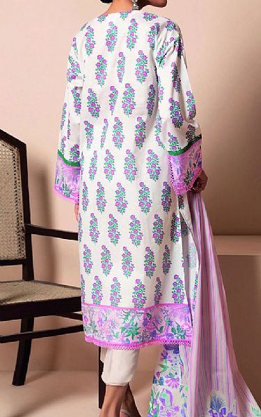 Khaadi White Lawn Suit (2 Pcs) | Pakistani Dresses in USA- Image 2