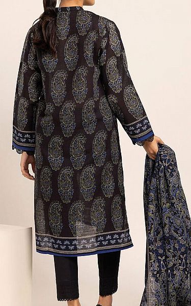 Khaadi Black Khaddar Suit (2 Pcs) | Pakistani Winter Dresses- Image 2
