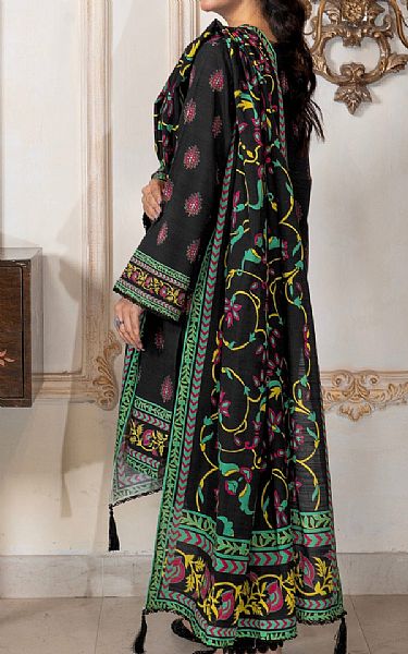 Khas Black Khaddar Suit | Pakistani Winter Dresses in USA- Image 2
