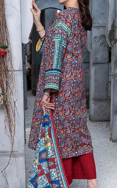 Khas Multi Khaddar Suit | Pakistani Winter Dresses in USA- Image 2