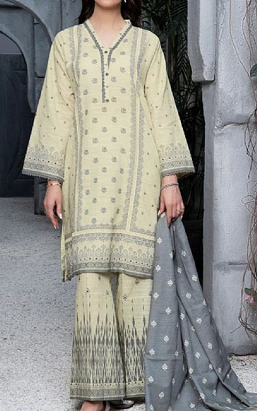 Khas Off White Khaddar Suit | Pakistani Winter Dresses in USA- Image 1