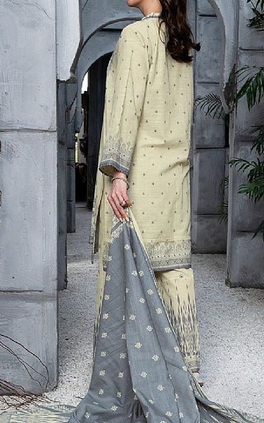 Khas Off White Khaddar Suit | Pakistani Winter Dresses in USA- Image 2