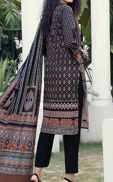 Khas Black Lawn Suit | Pakistani Dresses in USA- Image 2