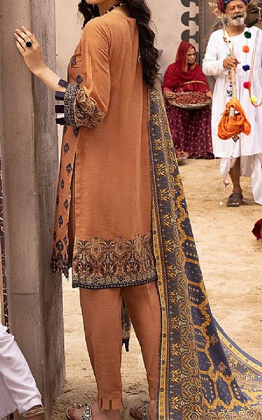Khas Fawn Khaddar Suit | Pakistani Winter Dresses- Image 2
