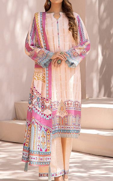 Khas Cavern Pink Khaddar Suit | Pakistani Winter Dresses- Image 1