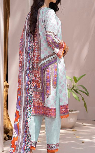 Khas Pale Blue Lily Khaddar Suit | Pakistani Winter Dresses- Image 2