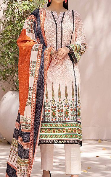 Khas Pale Rose Khaddar Suit | Pakistani Winter Dresses- Image 1