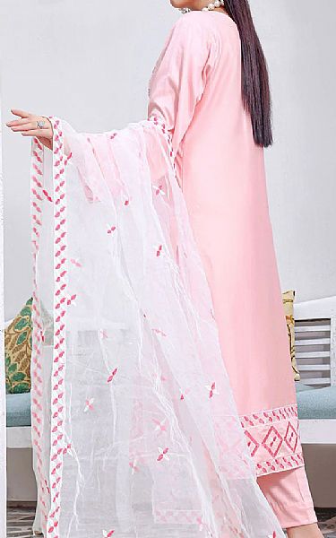Baby Pink Cambric Suit | Khas Pakistani Winter Dresses
