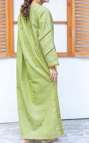 Khas Pastel Green Khaddar Suit | Pakistani Winter Dresses in USA- Image 2