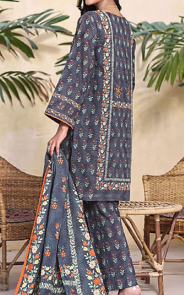 Khas Mid Grey Khaddar Suit | Pakistani Winter Dresses- Image 2