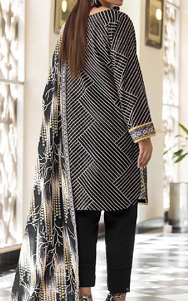 Khas Black Khaddar Suit | Pakistani Winter Dresses in USA- Image 2