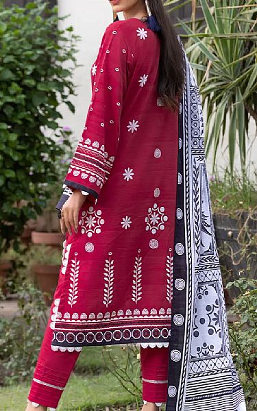 Khas Hot Pink Khaddar Suit | Pakistani Winter Dresses in USA- Image 2