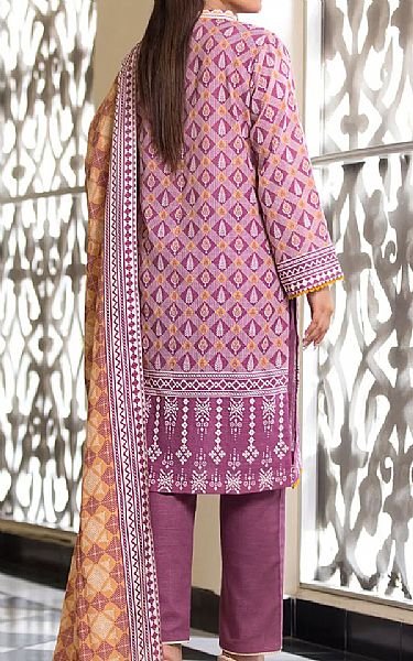 Khas Mauve Khaddar Suit | Pakistani Winter Dresses in USA- Image 2