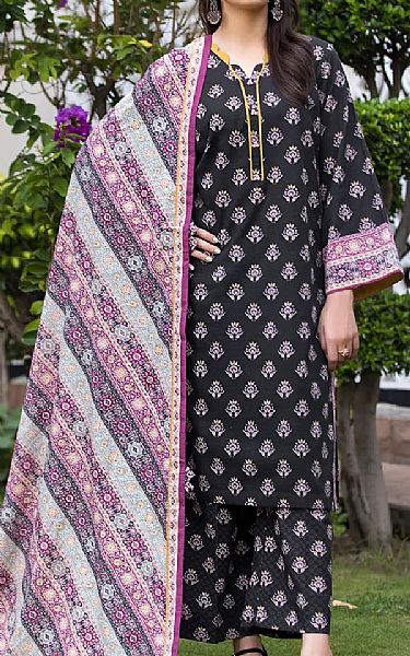 Khas Black Khaddar Suit | Pakistani Winter Dresses in USA- Image 1