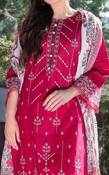 Khas Solid Pink Khaddar Suit | Pakistani Winter Dresses in USA- Image 2