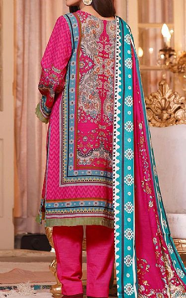 Khas Magenta Khaddar Suit | Pakistani Dresses in USA- Image 2