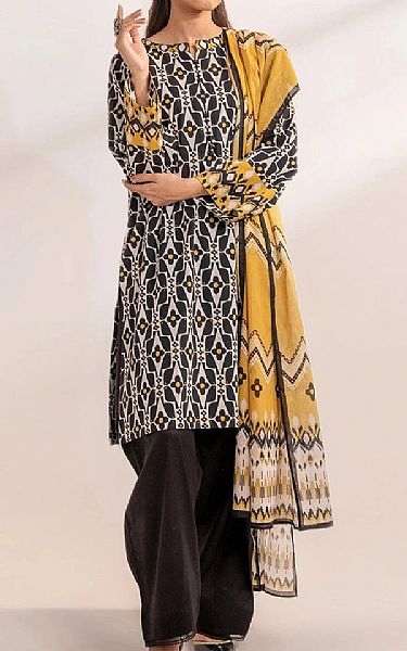 Khas Black Lawn Suit | Pakistani Lawn Dress in USA- Image 1