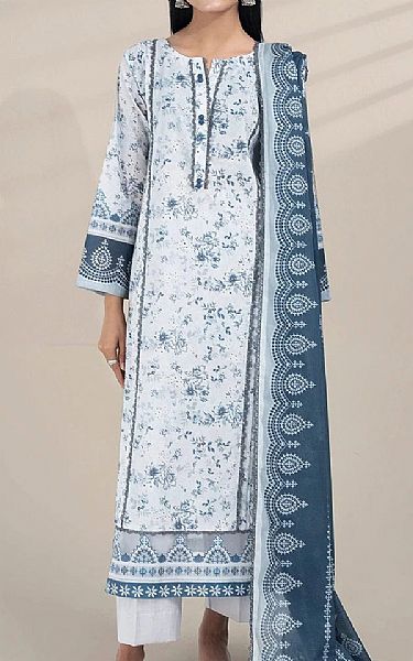 Khas White Lawn Suit | Pakistani Lawn Dress in USA- Image 1