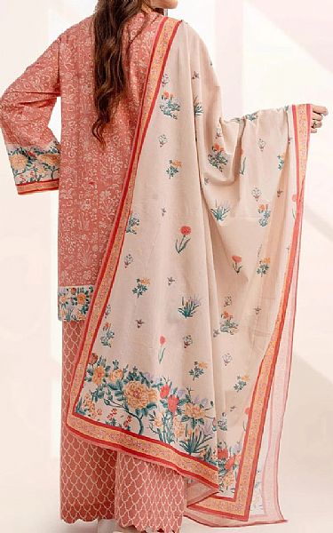 Khas Peach Lawn Suit | Pakistani Lawn Dress in USA- Image 2