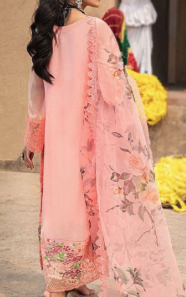 Khas Rose Pink Chiffon Suit | Pakistani Dresses in USA- Image 2