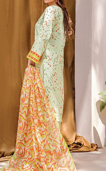 Khas Light Green Cambric Suit | Pakistani Winter Dresses in USA- Image 2